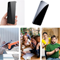Pikkukuva 11 / 11: 2-Pack iPhone 15 Näytönsuojat Anti-Spy HD 0,3mm Svart
