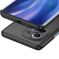 Pikkukuva 2 / 3: Xiaomi Mi 11 Lite - Mattbehandlat NKOBEE Silikonskal Svart