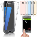 Miniatyrbillede 1 af 11: Crystal Case - Touch Sensorer (dobbelt) Samsung Galaxy S10Plus Blå