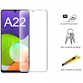Miniatyrbillede 2 af 10: Samsung Galaxy A22 5G Standard HD 0,3 mm skærmbeskytter Transparent/Genomskinlig