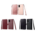 Miniatyrbillede 6 af 11: Samsung Galaxy A71 - Robust Praktiskt 9-Kort Plånboksfodral Roséguld