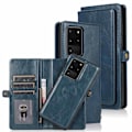 Miniatyrbillede 2 af 11: Samsung Galaxy S20 Ultra - Praktisk etui med dobbelt tegnebog Röd