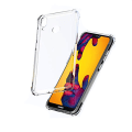 Pikkukuva 7 / 7: Huawei P20 Lite - Tunt Silikonskal med Airbagfunktion Transparent/Genomskinlig