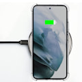 Pikkukuva 7 / 11: Samsung Galaxy S22 Plus - Kraftfullt Skyddande Silikonskal Blå/Rosa