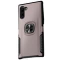 Samsung Galaxy Note10 - Robust Skyddsskal med Ringhållare Roséguld