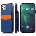 Skal med Korthållare - iPhone 11 Pro Mörkblå