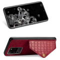 Miniatyrbilde 11 av 11: Samsung Galaxy S20 Ultra - Stilrent Skal med Kortfack Roséguld