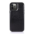 Miniatyrbilde 9 av 11: Elegant Skyddande läderfodral för iPhone 15 Pro Max Svart