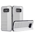 Miniatyrbillede 6 af 11: Samsung Galaxy S8 - Elegant Cover med Kortholder (LEMAN) Silver
