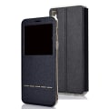 Miniatyrbilde 4 av 8: Smartfodral med Fönster & Svarsfunktion - Samsung Galaxy A7 2018 Rosaröd Rosaröd