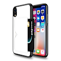 Pikkukuva 1 / 11: Exklusivt Skal med Kortfack - iPhone XS Max - DUX DUCIS Vit
