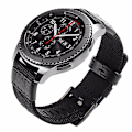Pikkukuva 3 / 11: Joustavat Nylonrannekkeet - Samsung Galaxy Watch S3 Frontier Blå 20mm