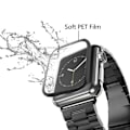 Pikkukuva 7 / 11: Mjukt Skyddande Apple Watch S4/S5 Skärmskydd Svart 40mm