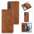 Miniatyrbillede 1 af 11: Samsung Galaxy S23 FE - Kortholder Pung Flipcover Brun
