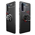 Pikkukuva 5 / 10: Huawei P30 Pro - Skal med Ringhållare Svart/Svart
