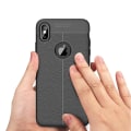 Miniatyrbilde 7 av 9: iPhone XS Max - Skyddande Skal från Auto Focus Svart