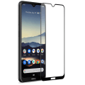 Miniatyrbild 10 av 11: Nokia 6.2 Skärmskydd 2.5D 9H 0,3mm HD-Clear Svart Svart