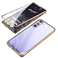 Miniatyrbild 3 av 11: Samsung Galaxy S21 Plus - Smart Dubbelt Magnetiskt Skal Blå