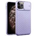 Pikkukuva 5 / 11: iPhone 13 Pro - Effektfullt Slittåligt Skal med Kamera Skydd Ljusblå