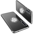 Miniatyrbilde 8 av 11: Samsung Galaxy A70 - Smart Silikonskal med Ringhållare Blå