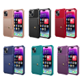 Miniatyrbilde 2 av 11: Elegant lommebokdeksel i luksuriøst PU-lær til iPhone 15 Plus Roséguld