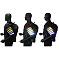 Miniatyrbillede 8 af 11: Praktiskt Effektfull LED Reflexarmband Orange