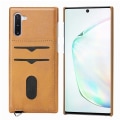 Miniatyrbilde 4 av 11: Samsung Galaxy Note10 - Praktiskt Skal med Kortfack (LEMAN) Havsgrön