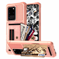 Pikkukuva 1 / 11: Skal med Kortfack - Samsung Galaxy S20 Ultra Roséguld Roséguld