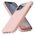 iPhone 14 Pro - Stötdämpande Tunt Leman Skal Ljusrosa