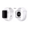 Pikkukuva 10 / 11: Apple Watch 45mm -  NORTH EDGE tyylikäs silikoniranneke Gul M