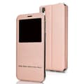 Huawei P30 - Smartfodral med Fönster Roséguld