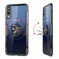 Miniatyrbilde 10 av 11: Samsung Galaxy A50 - Stilrent Skal med Ringhållare (LEMAN) Blå