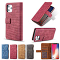 Pikkukuva 2 / 11: iPhone 11 Pro - Praktiskt Retro Plånboksfodral (LEMAN) Svart