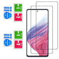 Miniatyrbillede 4 af 11: 3-PACK Samsung Galaxy A53 5G Skärmskydd 2.5D HD 0,3mm Transparent