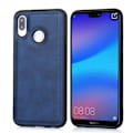 Miniatyrbilde 1 av 11: Huawei P20 Lite - Professionellt Skal i Pu-Läder Blå Blå