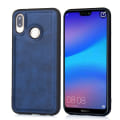 Pikkukuva 1 / 11: Huawei P20 Lite - Professionellt Skal i Pu-Läder Blå Blå
