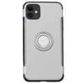 iPhone 12 Skal med Ringhållare FLOVEME Silver