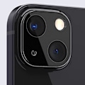Pikkukuva 2 / 11: iPhone 15 Plus Kameralinsskydd 2.5D HD-Clear 0,4mm Transparent