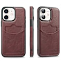 Pikkukuva 4 / 11: iPhone 12 mini - Elegant Skalfodral med Kortplats Svart