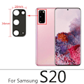 Pikkukuva 7 / 7: Samsung Galaxy S20 Bakre Kamerafälglins Reservdel Svart