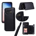 Miniatyrbillede 7 af 11: Samsung Galaxy S10e - NKOBEE Läderskal med Plånbok/Kortfack Röd