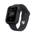 Miniatyrbillede 11 af 11: iWatch 4/5 Stilrent Silikonskal (Matt) Svart 40mm