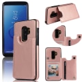 Miniatyrbillede 7 af 11: Samsung Galaxy S9+ - NKOBEE Läderskal med Plånbok/Kortfack Svart