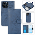 Miniatyrbillede 11 af 11: iPhone 16 Pro - Plånboksfodral i Smart design med 3 kortfack Rosa