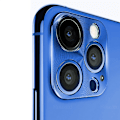 Miniatyrbillede 1 af 11: iPhone 12 Pro Max Kameraramskydd AK Alloy Linsskydd Blå
