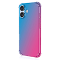Pikkukuva 10 / 11: iPhone 16 Plus - Stilrent Skyddande Gradient Silikonskal Transparent