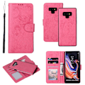 Miniatyrbillede 1 af 11: Samsung Galaxy Note 9 - Fodral Dubbelfunktion (LEMAN) Rosa