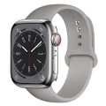 Miniatyrbilde 7 av 11: Silikonarmband 42mm/44mm/45mm/49mm Apple Watch Mörkgrå M