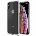 Miniatyrbilde 5 av 11: iPhone XS Max - 1 Set Stötdämpande Silikonskal med Skärmskydd Transparent