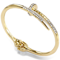 Miniatyrbillede 3 af 4: Elegant Konstkristall Dam Armband Silver